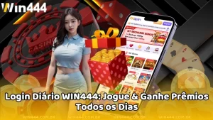 Login Diário WIN444 - Jogue & Ganhe Prêmios Todos os Dias